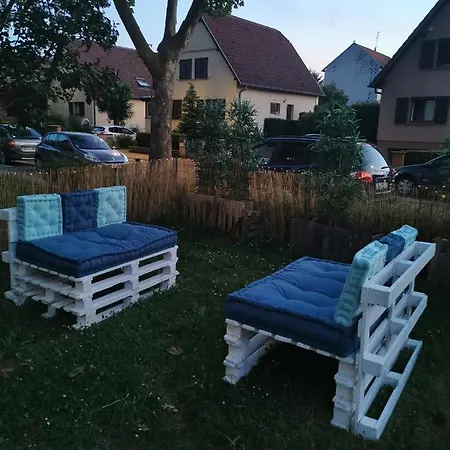 Apartamento Les Cedres - Jacuzzi, Terrasse & Jardin - Wifi - Stationnement Gratuit Dans La Rue Estrasburgo