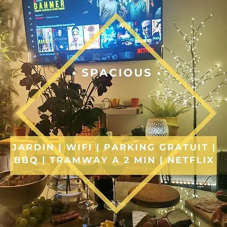 Les Cedres - Jacuzzi, Terrasse & Jardin - Wifi - Stationnement Gratuit Dans La Rue Apartment Strasbourg